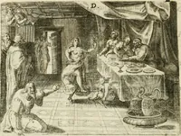 An illustration from Mikrokosmos = Parvvs mvndvs (1579)