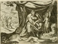 An illustration from Mikrokosmos = Parvvs mvndvs (1579)