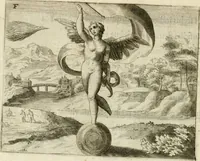 An illustration from Mikrokosmos = Parvvs mvndvs (1579)