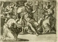 An illustration from Mikrokosmos = Parvvs mvndvs (1579)
