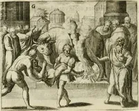 An illustration from Mikrokosmos = Parvvs mvndvs (1579)