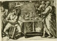 An illustration from Mikrokosmos = Parvvs mvndvs (1579)