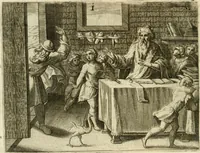 An illustration from Mikrokosmos = Parvvs mvndvs (1579)