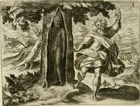 An illustration from Mikrokosmos = Parvvs mvndvs (1579)