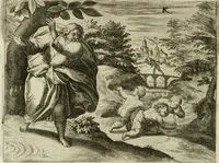 An illustration from Mikrokosmos = Parvvs mvndvs (1579)