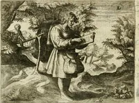 An illustration from Mikrokosmos = Parvvs mvndvs (1579)
