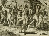 An illustration from Mikrokosmos = Parvvs mvndvs (1579)