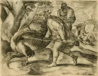 Picture 10 of 77 from Mikrokósmos = Paruus mundus (1610), leaf 25
