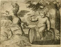 Picture 11 of 77 from Mikrokósmos = Paruus mundus (1610), leaf 27