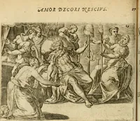 Picture 28 of 77 from Mikrokósmos = Paruus mundus (1610), leaf 61
