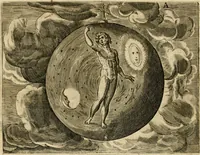 An illustration from Mikrokósmos = Paruus mundus (1610)