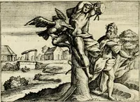 An illustration from Mikrokósmos = Paruus mundus (1618)