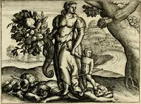 An illustration from Mikrokósmos = Paruus mundus (1618)