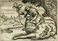 Picture 25 of 74 from Mikrokósmos = Paruus mundus (1618), leaf 57