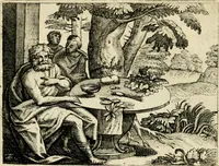 An illustration from Mikrokósmos = Paruus mundus (1618)