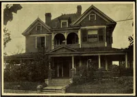 An illustration from Milestones along the color line : a souvenir of Durham, N.C., showing the progress of a race (1922)