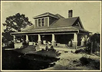 An illustration from Milestones along the color line : a souvenir of Durham, N.C., showing the progress of a race (1922)