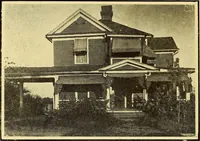 An illustration from Milestones along the color line : a souvenir of Durham, N.C., showing the progress of a race (1922)