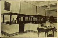 An illustration from Milestones along the color line : a souvenir of Durham, N.C., showing the progress of a race (1922)