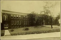 An illustration from Milestones along the color line : a souvenir of Durham, N.C., showing the progress of a race (1922)