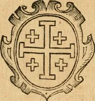 An illustration from Militarium ordinum origines, statuta, symbola, et insignia, iconibus, additis genuinis : hac editione multorum ordinum, & quoquot extitere, accessione locupletata, serie[que] temporum distributa (1623)