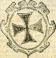 An illustration from Militarium ordinum origines, statuta, symbola, et insignia, iconibus, additis genuinis : hac editione multorum ordinum, & quoquot extitere, accessione locupletata, serie[que] temporum distributa (1623)