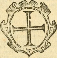 An illustration from Militarium ordinum origines, statuta, symbola, et insignia, iconibus, additis genuinis : hac editione multorum ordinum, & quoquot extitere, accessione locupletata, serie[que] temporum distributa (1623)