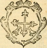An illustration from Militarium ordinum origines, statuta, symbola, et insignia, iconibus, additis genuinis : hac editione multorum ordinum, & quoquot extitere, accessione locupletata, serie[que] temporum distributa (1623)