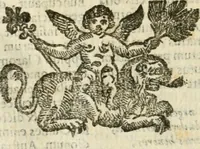 An illustration from Militarium ordinum origines, statuta, symbola, et insignia, iconibus, additis genuinis : hac editione multorum ordinum, & quoquot extitere, accessione locupletata, serie[que] temporum distributa (1623)