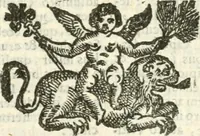 An illustration from Militarium ordinum origines, statuta, symbola, et insignia, iconibus, additis genuinis : hac editione multorum ordinum, & quoquot extitere, accessione locupletata, serie[que] temporum distributa (1623)