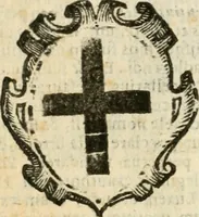 An illustration from Militarium ordinum origines, statuta, symbola, et insignia, iconibus, additis genuinis : hac editione multorum ordinum, & quoquot extitere, accessione locupletata, serie[que] temporum distributa (1623)