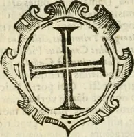 An illustration from Militarium ordinum origines, statuta, symbola, et insignia, iconibus, additis genuinis : hac editione multorum ordinum, & quoquot extitere, accessione locupletata, serie[que] temporum distributa (1623)