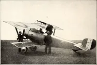 An illustration from Military aeroplanes, simplified, enlarged; an explanatory consideration of their characteristics, performances, construction, maintenance, and operation, specifically arranged for the use of aviators and students (1918)