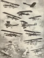 An illustration from Military aeroplanes, simplified, enlarged; an explanatory consideration of their characteristics, performances, construction, maintenance, and operation, specifically arranged for the use of aviators and students (1918)