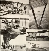 An illustration from Military aeroplanes, simplified, enlarged; an explanatory consideration of their characteristics, performances, construction, maintenance, and operation, specifically arranged for the use of aviators and students (1918)