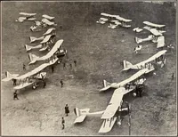 An illustration from Military aeroplanes, simplified, enlarged; an explanatory consideration of their characteristics, performances, construction, maintenance, and operation, specifically arranged for the use of aviators and students (1918)