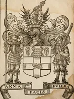 An illustration from Military discipline: or, The young artillery man. Wherein is discoursed and showne the postures both of musket and pike: the exactest ways, & c. together with the motions which are to be used, in the exercising of a foot -company. With divers and severall formes and figures of battell .. (1635)