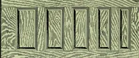 An illustration from Millwork catalogue : makers of the original patent dowelled doors, sash, blinds, fine interior finish, store and office fixtures, bank counters, dealers in lumber, etc (1904)