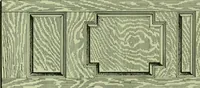 An illustration from Millwork catalogue : makers of the original patent dowelled doors, sash, blinds, fine interior finish, store and office fixtures, bank counters, dealers in lumber, etc (1904)