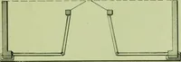 An illustration from Millwork catalogue : makers of the original patent dowelled doors, sash, blinds, fine interior finish, store and office fixtures, bank counters, dealers in lumber, etc (1904)