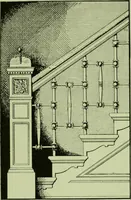 An illustration from Millwork catalogue : makers of the original patent dowelled doors, sash, blinds, fine interior finish, store and office fixtures, bank counters, dealers in lumber, etc (1904)