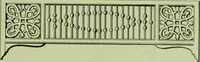 An illustration from Millwork catalogue : makers of the original patent dowelled doors, sash, blinds, fine interior finish, store and office fixtures, bank counters, dealers in lumber, etc (1904)