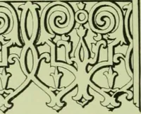 An illustration from Millwork catalogue : makers of the original patent dowelled doors, sash, blinds, fine interior finish, store and office fixtures, bank counters, dealers in lumber, etc (1904)