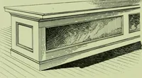 An illustration from Millwork catalogue : makers of the original patent dowelled doors, sash, blinds, fine interior finish, store and office fixtures, bank counters, dealers in lumber, etc (1904)