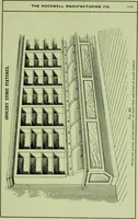 Picture 78 of 168 from Millwork catalogue : makers of the original patent dowelled doors, sash, blinds, fine interior finish, store and office fixtures, bank counters, dealers in lumber, etc (1904), leaf 162