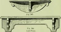 Picture 84 of 168 from Millwork catalogue : makers of the original patent dowelled doors, sash, blinds, fine interior finish, store and office fixtures, bank counters, dealers in lumber, etc (1904), leaf 167