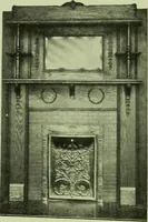 An illustration from Millwork catalogue : makers of the original patent dowelled doors, sash, blinds, fine interior finish, store and office fixtures, bank counters, dealers in lumber, etc (1904)