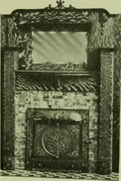 An illustration from Millwork catalogue : makers of the original patent dowelled doors, sash, blinds, fine interior finish, store and office fixtures, bank counters, dealers in lumber, etc (1904)