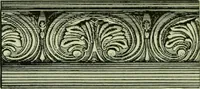 An illustration from Millwork catalogue : makers of the original patent dowelled doors, sash, blinds, fine interior finish, store and office fixtures, bank counters, dealers in lumber, etc (1904)