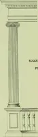 An illustration from Millwork catalogue : makers of the original patent dowelled doors, sash, blinds, fine interior finish, store and office fixtures, bank counters, dealers in lumber, etc (1904)